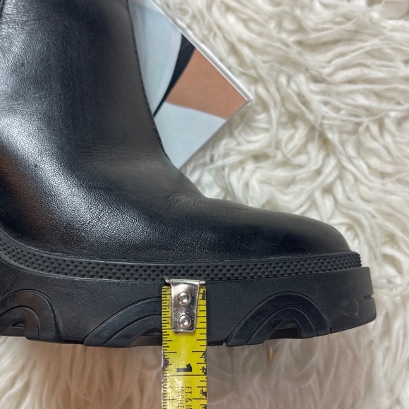 Sorel Brex Chelsea Heeled Waterproof Pull On Boots Black/White - Picture 12 of 12